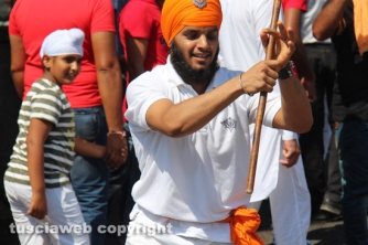 I sikh invadono Viterbo