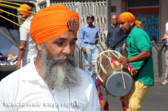I sikh invadono Viterbo