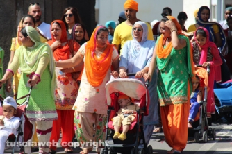 I sikh invadono Viterbo
