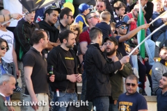 Calcio -  Viterbese - I tifosi festeggiano la serie D