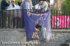 Calcio -  Viterbese - I tifosi festeggiano la serie D