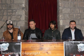 I Tiromancino presentano il concerto di Montefiascone