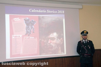 Carabinieri - I valori dell'Arma nel calendario 2018