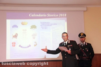 Carabinieri - I valori dell'Arma nel calendario 2018