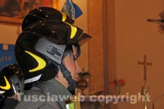 I vigili del fuoco celebrano Santa Barbara