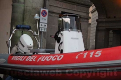 Santa Barbara - I vigili del fuoco danno spettacolo