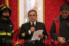 I vigili del fuoco festeggiano Santa Barbara