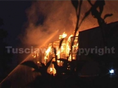 I vigili del fuoco in azione