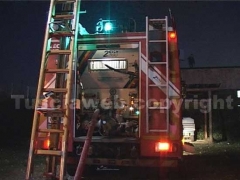 I vigili del fuoco in azione