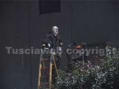 I vigili del fuoco in azione