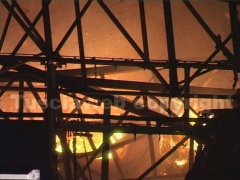 I vigili del fuoco in azione