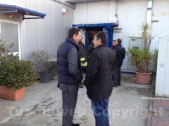 Il sindaco Marini con Muroni