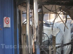 I vigili del fuoco tra le macerie