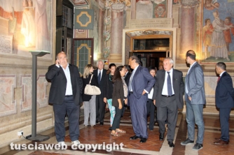I vip a Palazzo dei Priori
