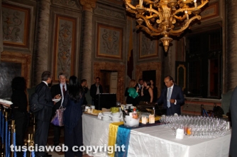 I vip a Palazzo dei Priori