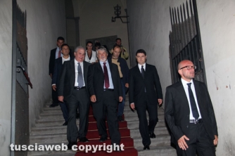 I vip a Palazzo dei Priori