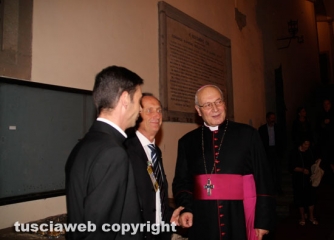 I vip a Palazzo dei Priori