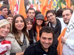 I giovani democratici a Roma