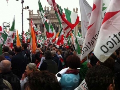 I viterbesi del Pd a piazza San Giovanni a Roma