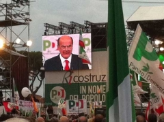 I viterbesi del Pd a piazza San Giovanni a Roma