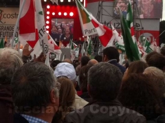 I viterbesi del Pd a piazza San Giovanni a Roma