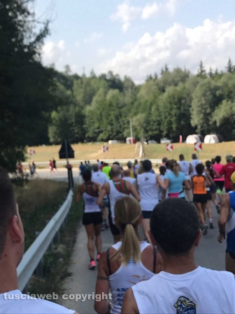 I Viterbo runners ad Amatrice