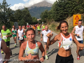 I Viterbo runners ad Amatrice