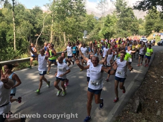 I Viterbo runners ad Amatrice