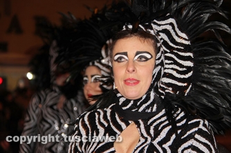 La mascherata Le zebre