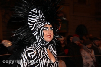 La mascherata delle zebre