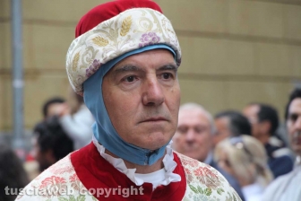 I volti del corteo storico