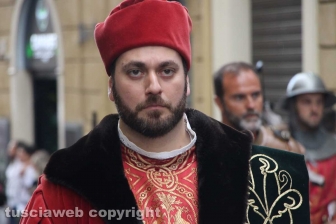 I volti del corteo storico