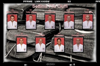 I volti del facchini di Santa Rosa