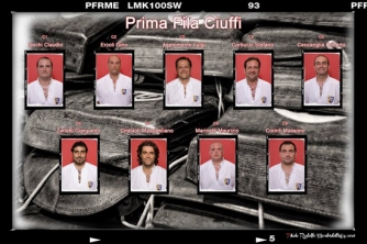 Prima fila ciuffi