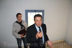 Marini esce dalla procura