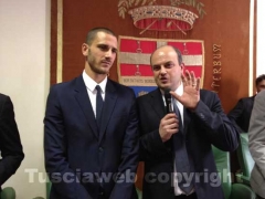Bonucci viene premiato con L\'Etrusco d\'oro