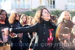 Flashmob contro la violenza sulle donne
