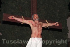 Viterbo - Processione del Cristo e crocifissione