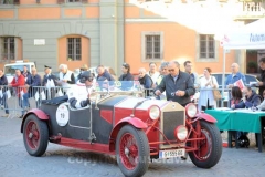 Le mille miglia sfrecciano in città