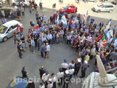 Michelini festeggia a piazza del Comune