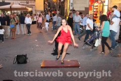 Santa Rosa - Ballerina di tip tap alla fiera