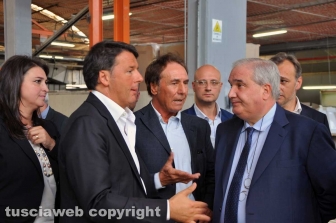 Matteo Renzi a Civita Castellana