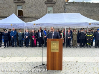 Viterbo - 25 aprile - Il prefetto Cananà