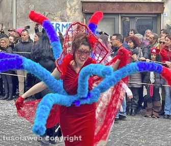 Il 323esimo corso di gala del Carnevale di Ronciglione