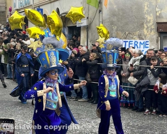 Il 323esimo corso di gala del Carnevale di Ronciglione