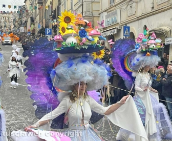 Il 323esimo corso di gala del Carnevale di Ronciglione