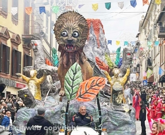Il 323esimo corso di gala del Carnevale di Ronciglione