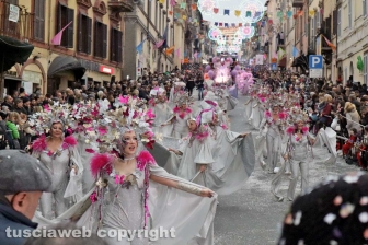 Il 323esimo corso di gala del Carnevale di Ronciglione