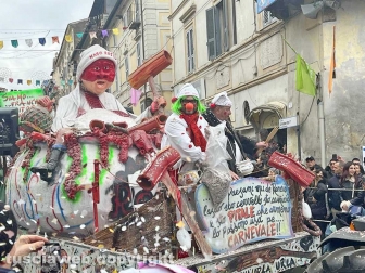Il 323esimo corso di gala del Carnevale di Ronciglione