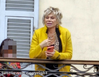 Carmen Russo al Carnevale di Ronciglione